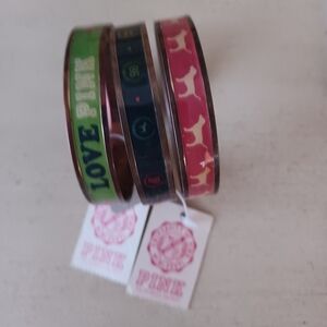 Victoria's Secret PINK Bangle Set Vintage Set